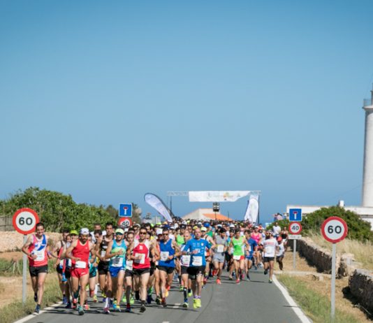 Raúl Cámara i Ana Casares, guanyadors de la Mitja Marató de Formentera