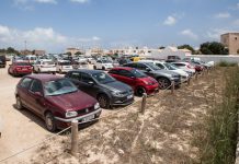 Formentera recibirá 2 millones de euros para financiar cuatro proyectos del Plan territorial de sostenibilidad turística Aparcameinto público en Sant Francesc
