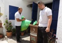 Casi una tonelada de recogida de residuos orgánicos en un mes