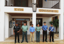 Los “carabinieri” se despiden de Formentera con el deber cumplido