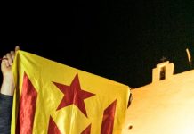 Medio centenar de personas se manifestaron en Formentera por la «libertad de los presos políticos»