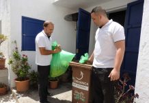 Cien toneladas de materia orgánica recogidas en cuatro meses