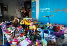 El PP de Formentera recoge centenares de juguetes para los Reyes Magos