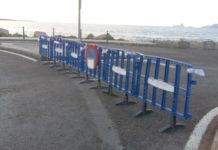 Cierra por obras el aparcamiento de la Savina cierre del aparcamiento del faro en la Savina