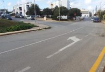 Cortes en arterias viarias de Sant Francesc por la instalación de fibra óptica