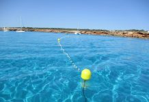 El Consell investiga la desaparición de parte del balizamiento en distintos puntos del litoral de Formentera
