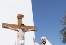 Sentido vía crucis en Sant Francesc