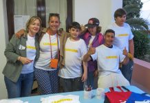 Éxito de público en el primer pase de «Campeones» a beneficio de Apneef