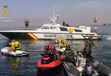 La Guardia Civil pone en marcha una campaña de control de embarcaciones deportivas, de recreo y de motos náuticas