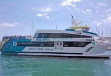 El fast-ferry ‘Eco Terra’ se incorpora a la línea entre las Pitiusas