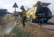 Sufocat un petit incendi a Formentera