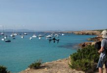 Drons per controlar el fondeig al litoral de Formentera
