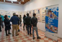 La exposición itinerante «40 años, Cuarenta poetas, XL Artistas» llega a Formentera