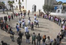 Concentració a Sant Francesc contra la violència masclista