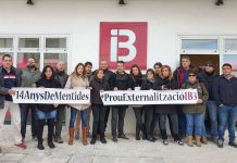 La totalitat dels treballadors subcontractats d’IB3 a les Pitiüses secunda la vaga