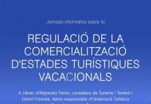 El Consell explicará en una reunión las novedades en la comercialización de las Estancias Turísticas