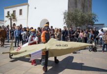 Formentera volvió a demostrar el mensaje reivindicativo y su implicación con el Carnaval