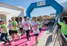 Más de 200 personas participan en la Cursa de la Dona a beneficio de la AECC