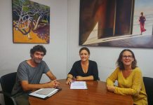 El escultor Enrique Saavedra dona una pieza de su autoría a Formentera