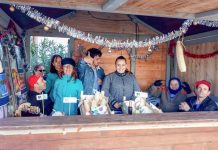 El Centro de Día estrena caseta en el Mercat de Nadal