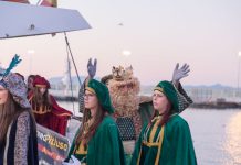 Espectáculos y fuegos artificiales para recibir a los Reyes Magos en Formentera