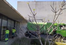 Culminan los trabajos de desinfección en el Centro de Día de Formentera