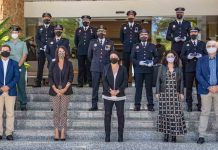 Formentera rinde homenaje al trabajo de la Policía Local durante la pandemia