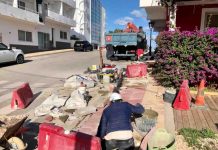 Formentera elimina las barreras arquitectónicas en ocho pasos de peatones de es Pujols