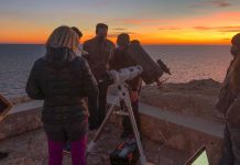 Puesta en marcha de Formentera mira al cel, una iniciativa para disfrutar de noches de observación lunar y astronómica