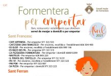 Reinicio de la campaña informativa «Formentera para llevar»