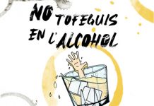 Campaña contra las agresiones sexistas y de prevención de consumo de alcohol en las fiestas de Formentera Campaña No t'ofeguis en l'alcohol