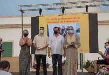 Los profesionales de la información de Formentera reciben la Medalla de Oro