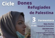 Formentera acoge una conferencia sobre las mujeres refugiadas de Palestina