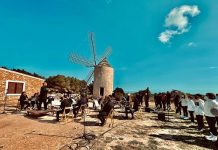 Formentera celebra el Día de Baleares con eventos institucionales, culturales y deportivos Grabación del video "Una illa de melodies" / foto CIF