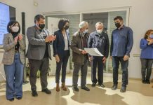 Primera entrega de certificados de víctimas del franquismo celebrado en Formentera Entrega de certificados a las víctimas del franquismo
