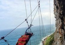 Concluye con éxito el simulacro de rescate en la Mola Simulacro Cova des Fum