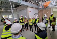 Armengol visita las obras del nuevo servicio de hemodiálisis en el Hospital de Formentera Visita obras servicio Hemodiálisis Hospital de Formentera