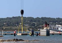 Sa Unió pide la paralización inmediata de las obras de s’Estany des Peix Obras pasarela Estany des Peix