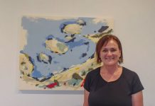 Los colores del Mediterráneo en la exposición de Diana Bustamante