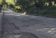 Descontento en el sector del taxi por el mal estado de la carretera de acceso a los hoteles RIU y Maryland
