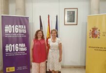 El Govern y los Consells Insulars se suman al sistema de seguimiento integral de casos de violencia de género Aina Calvo y Mercedes Garrido reunión Viogén