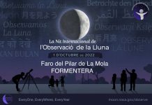 Formentera participa en la Noche Internacional de Observación de la Luna