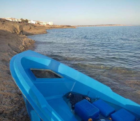 Interceptados un total de 21 migrantes llegados en patera a Formentera Embarcación tipo patera llegada a Formentera