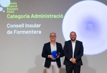 El Consell de Formentera recibe el premio Rezero a las mejores iniciativas medioambientales Premios Rezero 2022