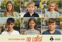 Niños y jóvenes de Formentera participan en un vídeo contra la violencia y el acoso escolar Campaña contra el acoso escolar