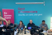 GxF agradece el apoyo de militantes y simpatizantes en el proceso del caso Punta Prima y lamenta las injustas acusaciones y el silencio cómplice de otras formaciones políticas Cardona, Escandell, Ferrer y Mayans en la sede de GxF esta mañana