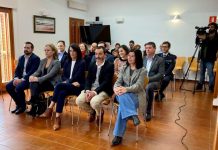 Ana Juan apela a la convivencia democrática para aplicar políticas que protejan los derechos de los formenterenses Asistentes al acto del Día de la Constitución 2022