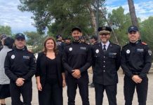 Diecinueve policías locales han superado el segundo curso básico de capacitación llevado a cabo en Eivissa y Formentera Curs EBAP Policia Local