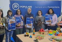 El PP Formentera inicia el lunes su XII campaña benéfica de recogida de juguetes PP campaña juguetes 2022