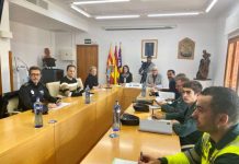 Formentera trabaja para mejorar la coordinación de los cuerpos de seguridad contra las fiestas ilegales Reunión Junta local de Seguridad